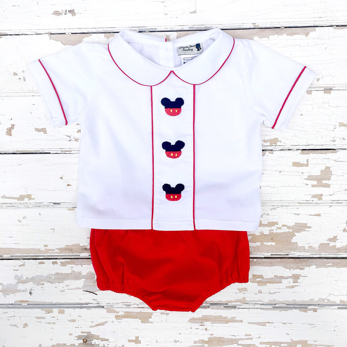 smocked infant clothing