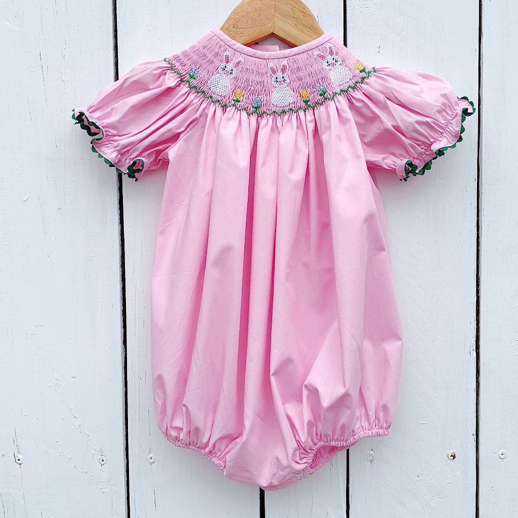 smocked easter bubble