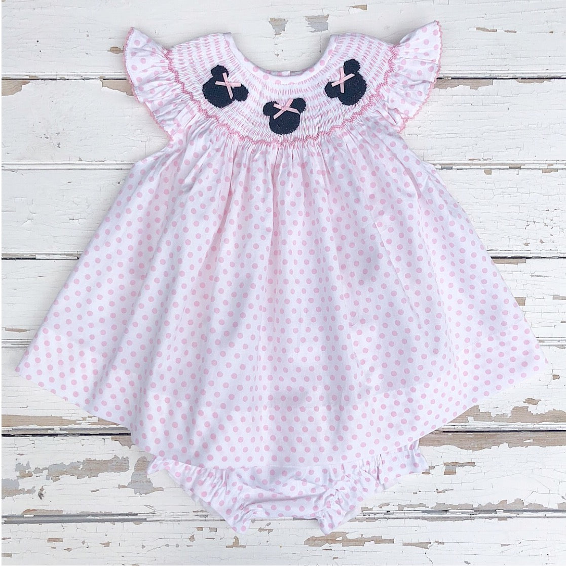 smocked disney outfits boy