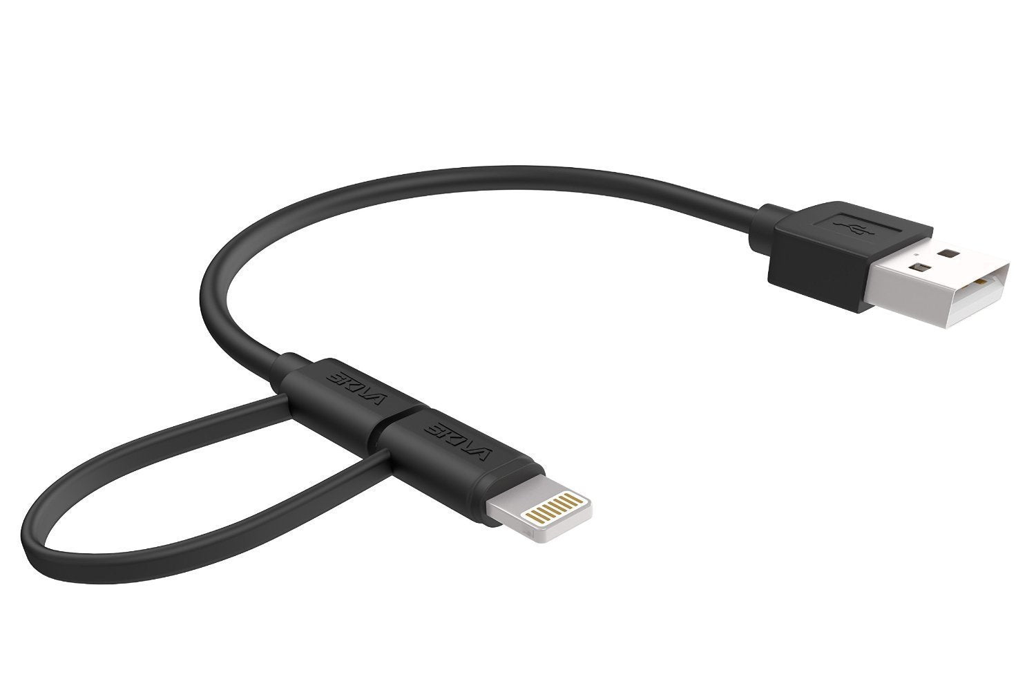 Tram Rubber Laat je zien Apple MFi Certified] Pack of 2 USBLink 0.5 ft Lightning to USB 2-in-1 -  Skiva