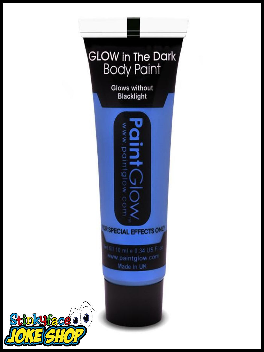 Blue Glow In The Dark Body Paint 10ml