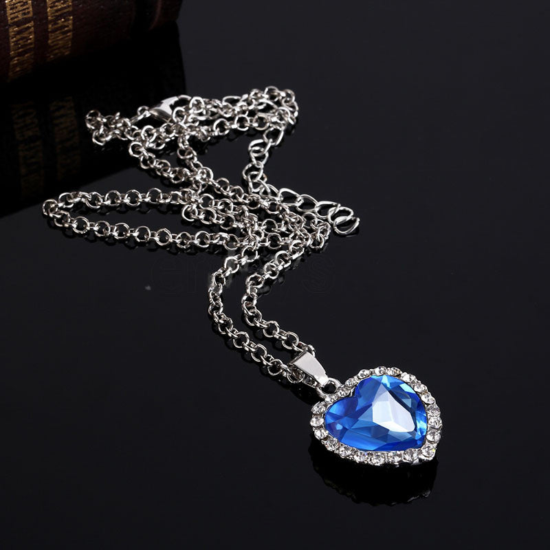 Download Titanic Heart Of The Ocean Sapphire Blue CZ Crystal ...