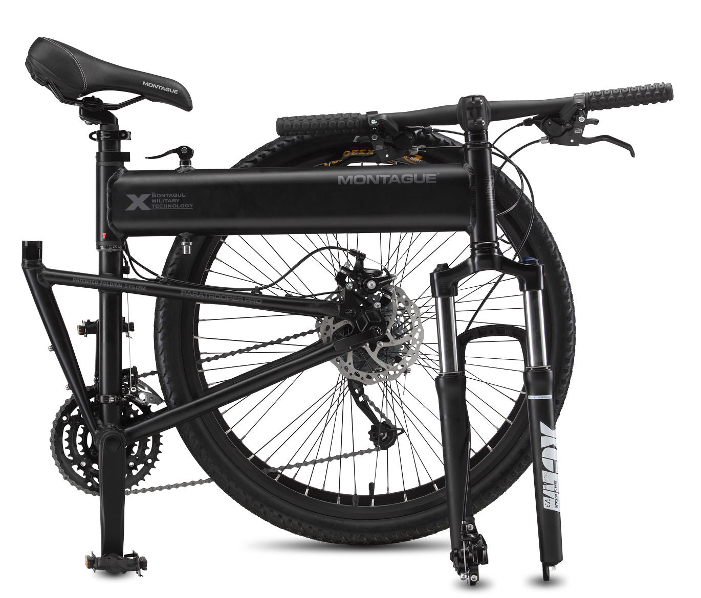 montague military folding bike