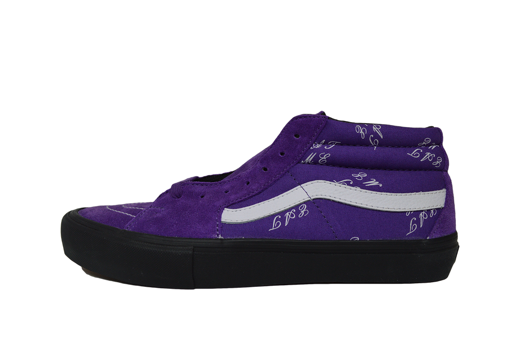 purple vans low