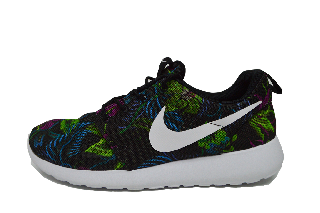 Nike Roshe Run Print Zwart