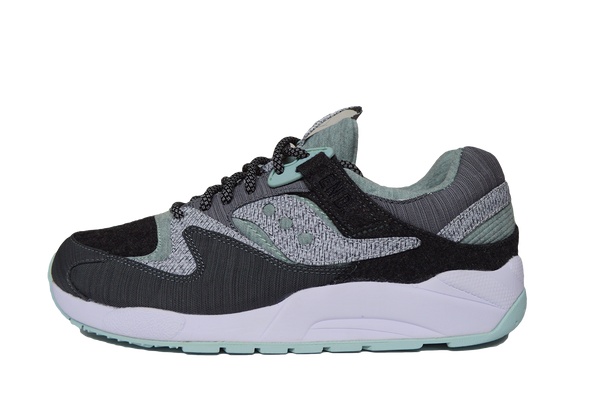 saucony grid 9000 end white noise