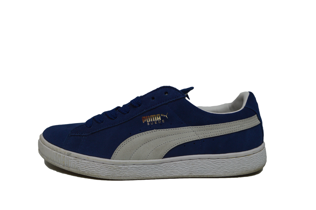 puma suede ensign blue