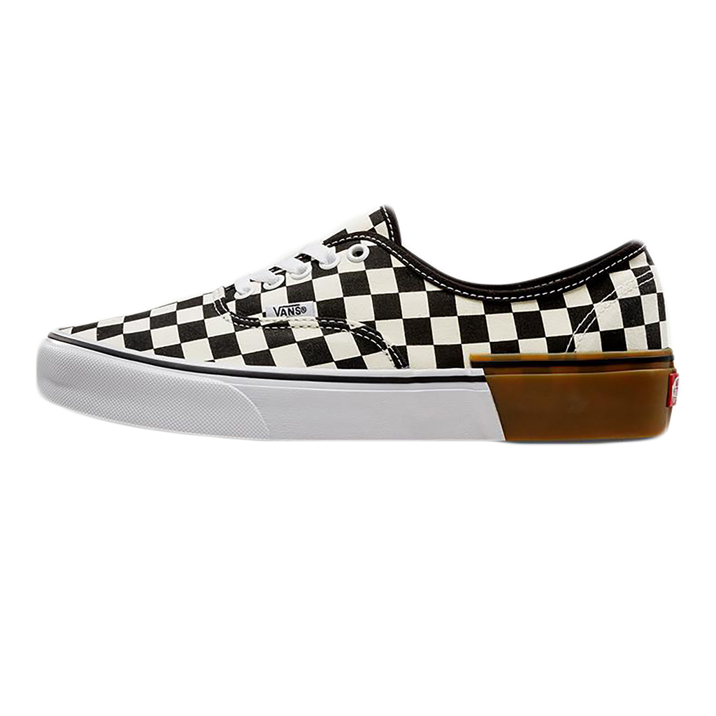 vans authentic gum block checkerboard