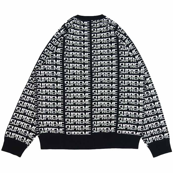 supreme repeat logo sweater