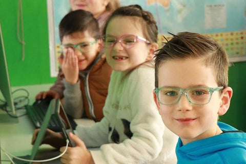 kids blue light computer glasses