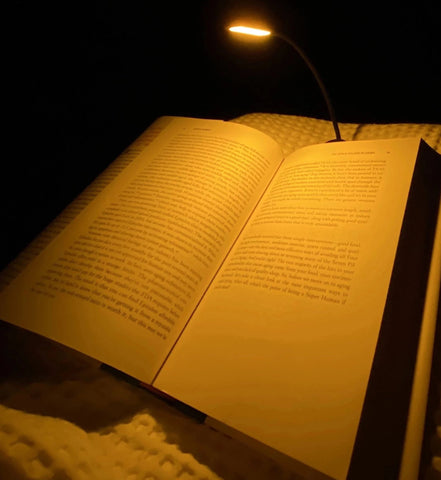 amber book light