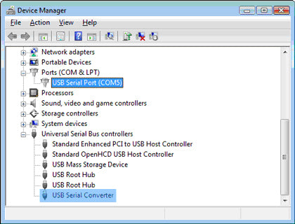 USB Driver Installation Guide –