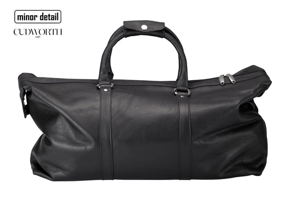 Weekender Bag Black Leather - Minor Detail