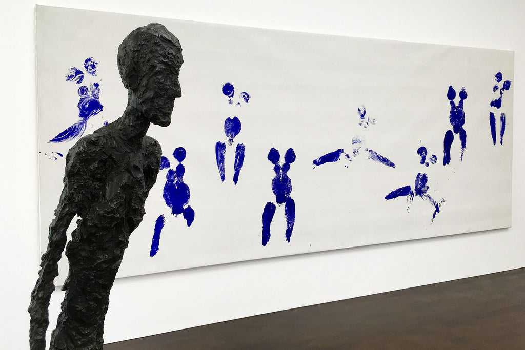 Giacometti and Yves Klein