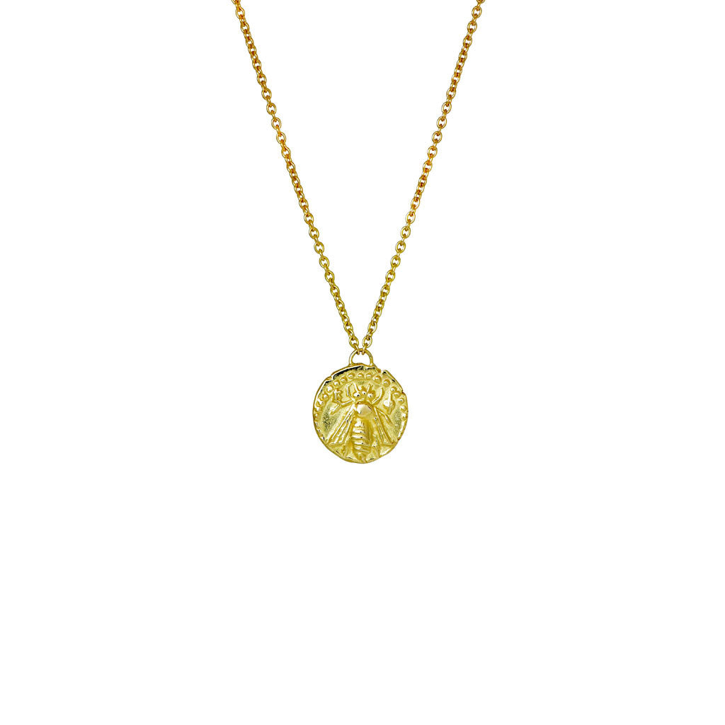 Melissae Gold Bee Necklace – Crucible 