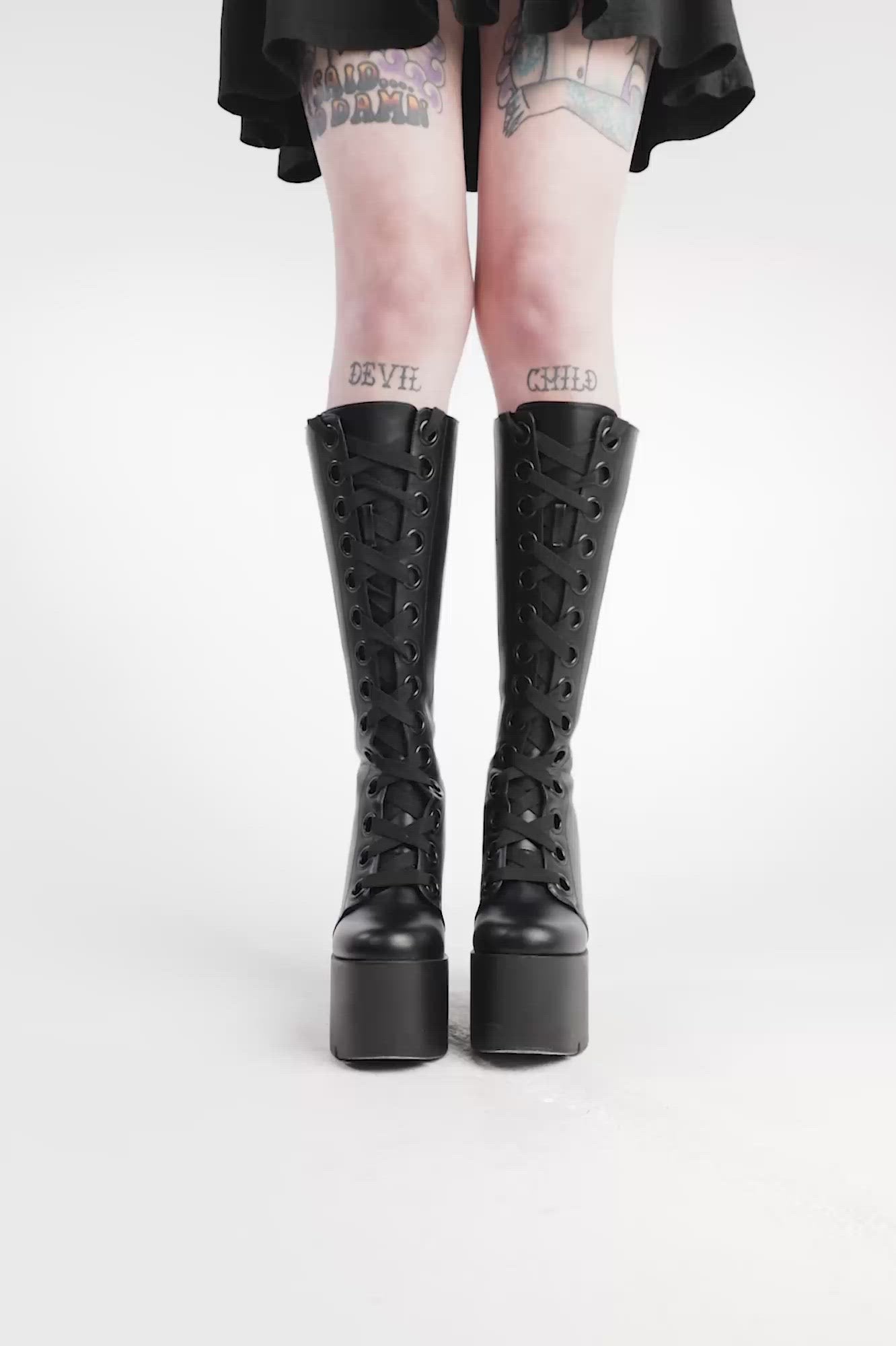 Dawn Wedge Boots | Killstar