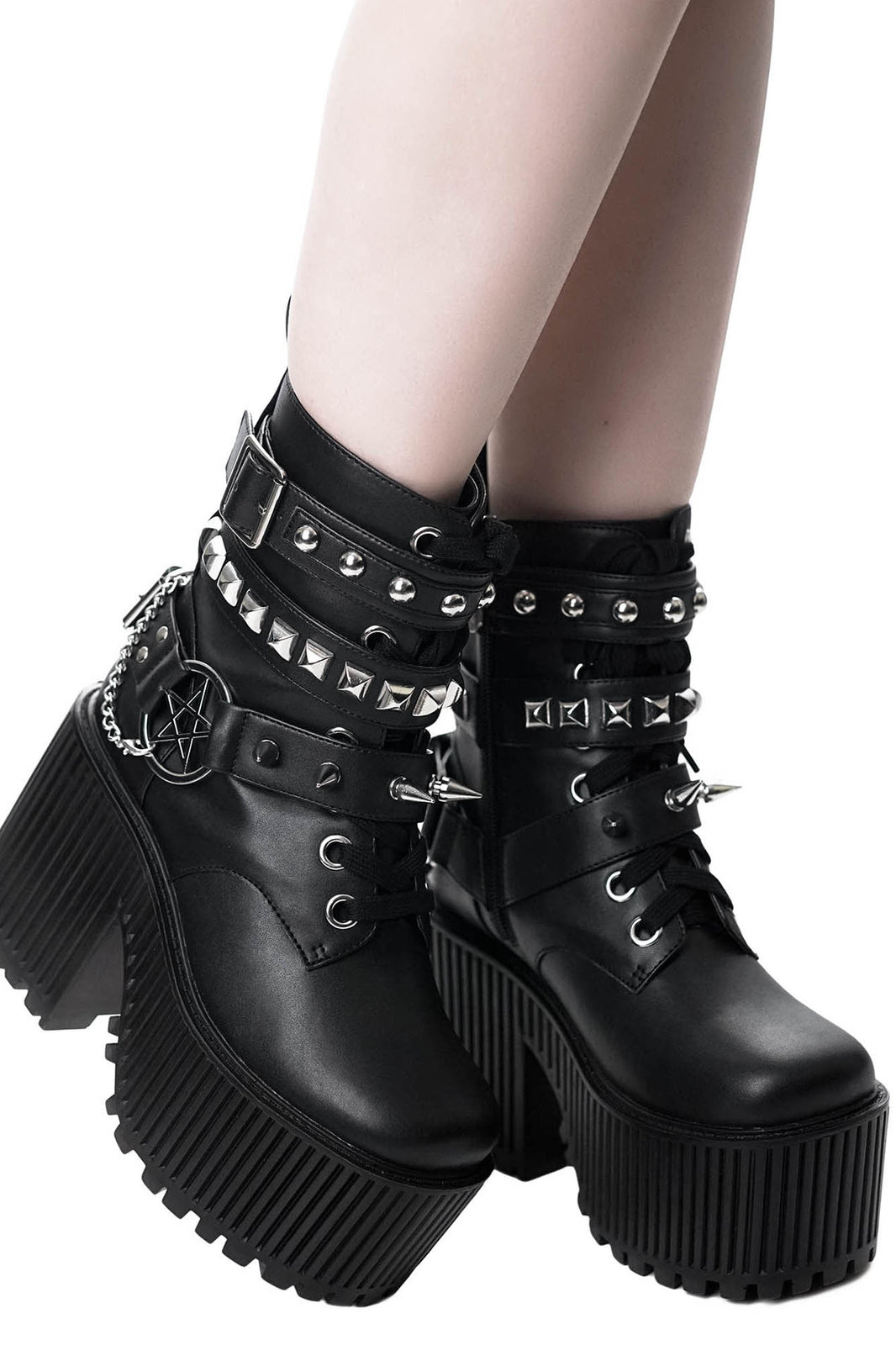 Alice Studded Boots | Killstar