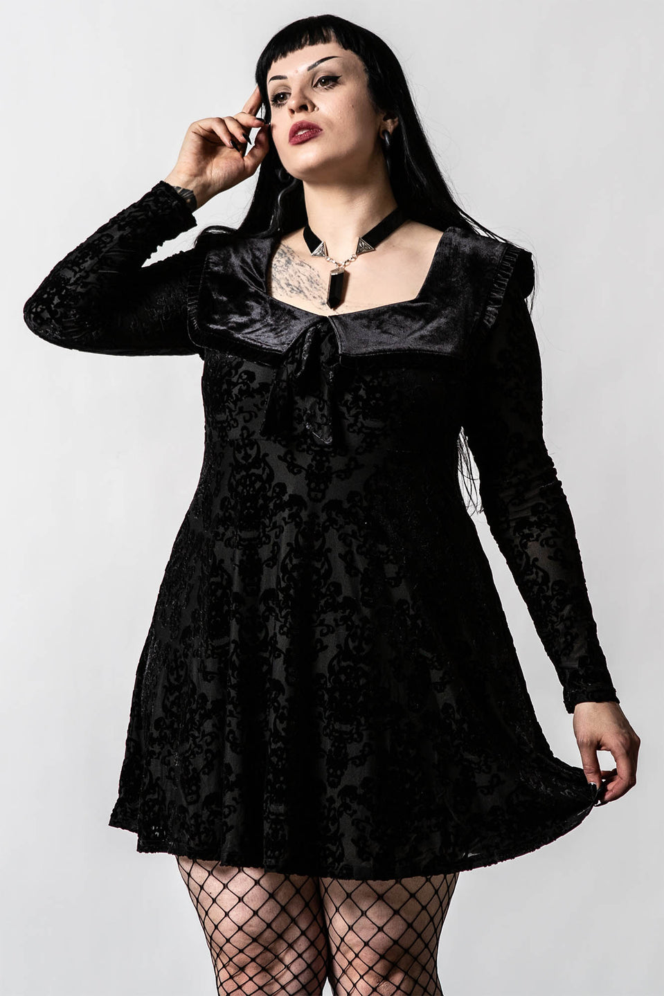 Angelique Collar Dress | Killstar