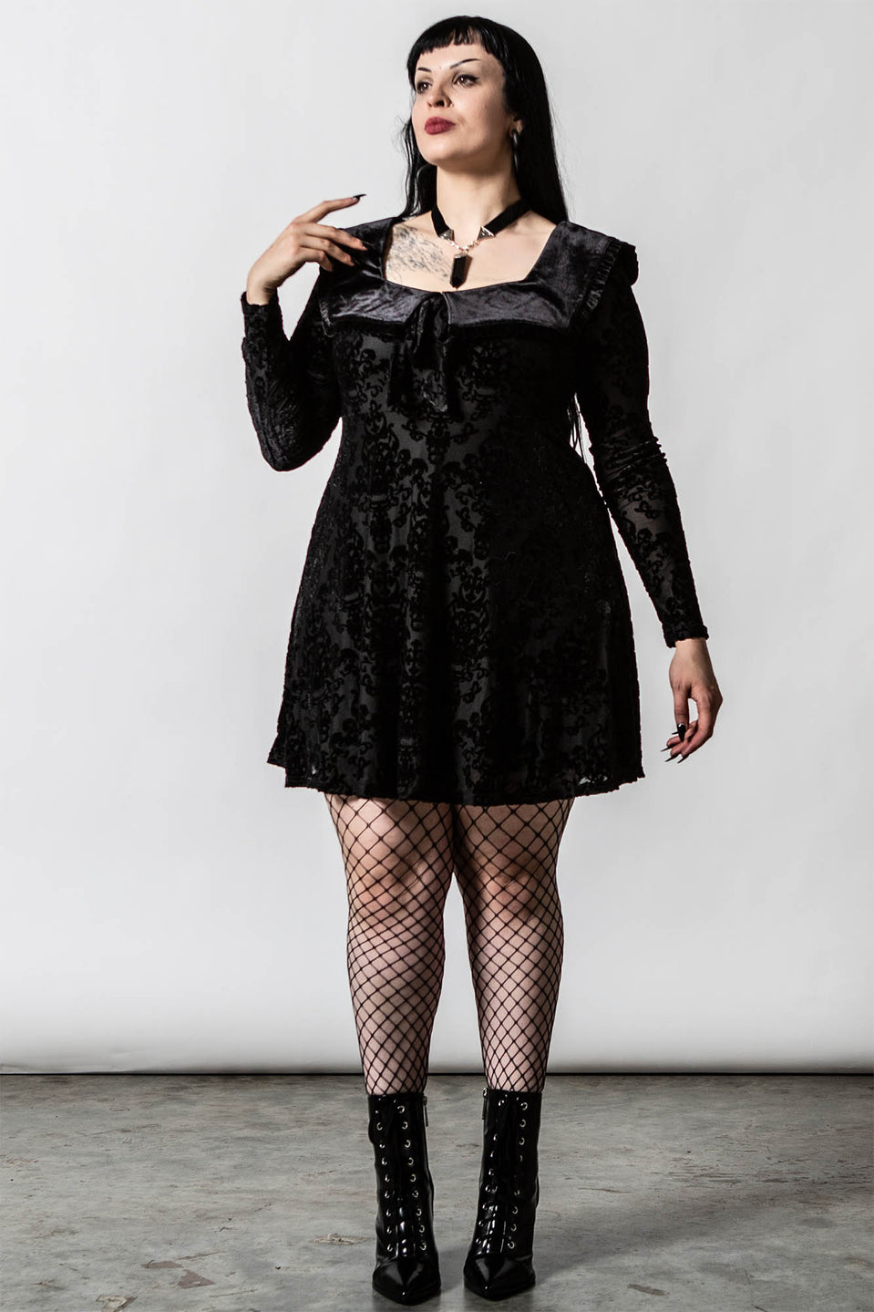 Angelique Collar Dress | Killstar