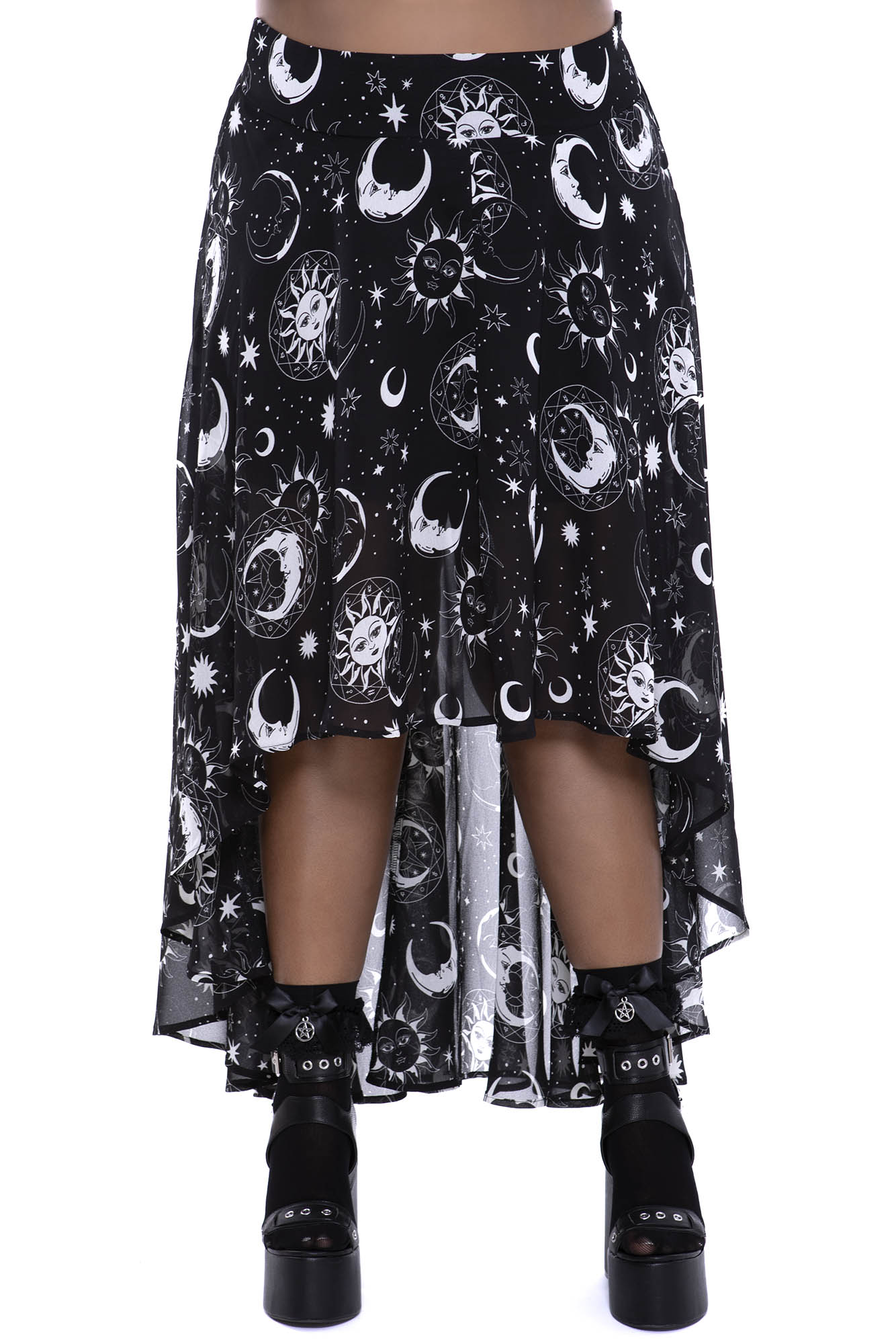 Astral Light Maxi Skirt [PLUS] | Killstar