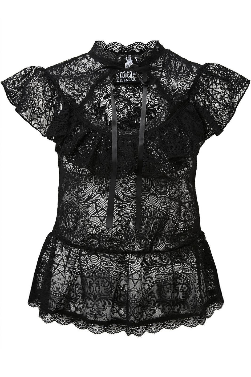 Cassandra Lace Top [PLUS] | Killstar