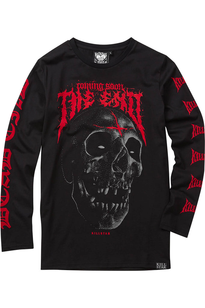 Coming Soon Long Sleeve Top | Killstar