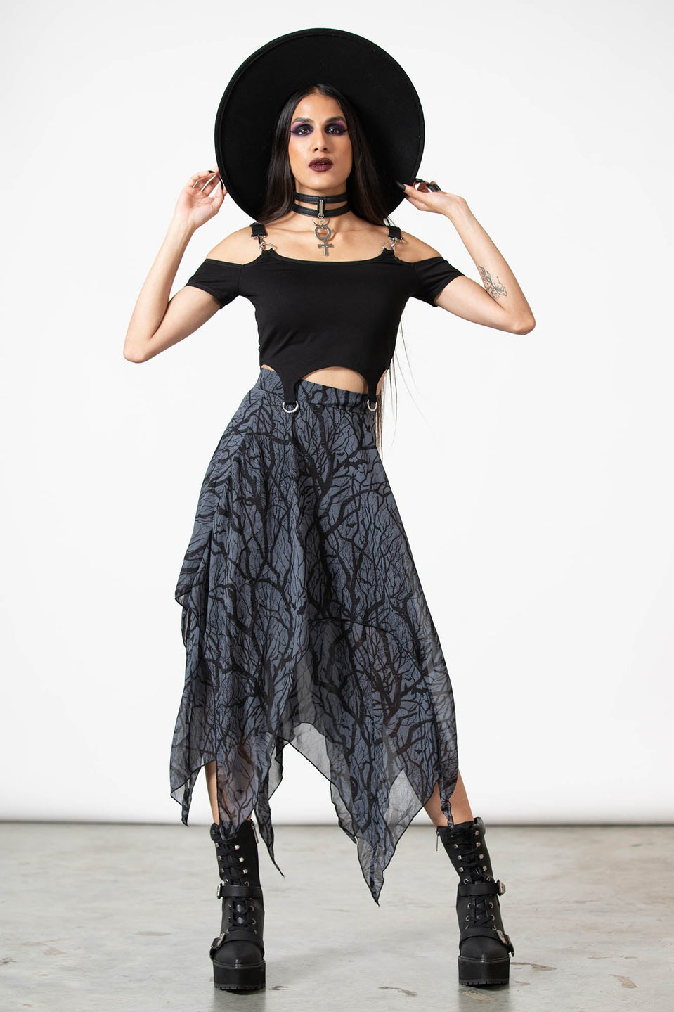 Dasia Maxi Skirt | Killstar
