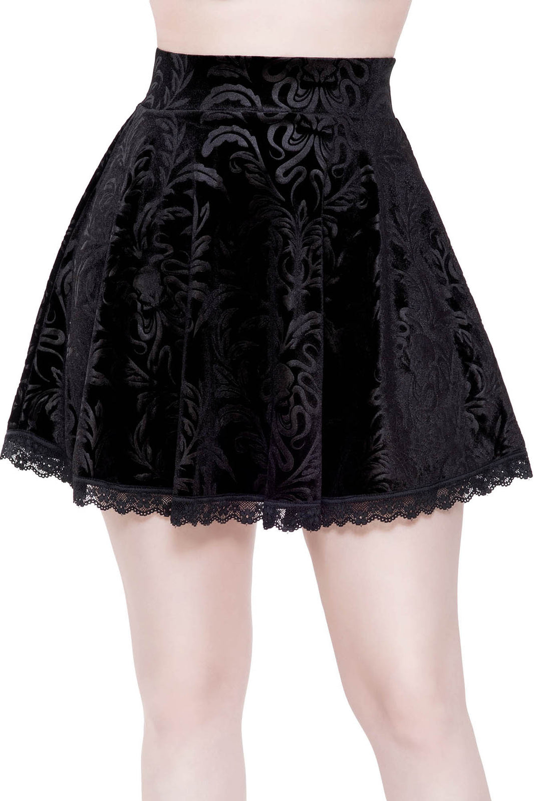 Depths Skater Skirt | Killstar