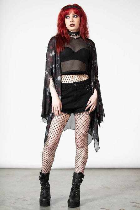 Fairy Moss Mesh Cover Up | Killstar