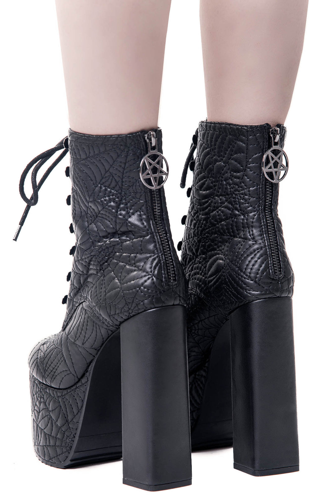 Graveyard Shift Platform Boots | Killstar