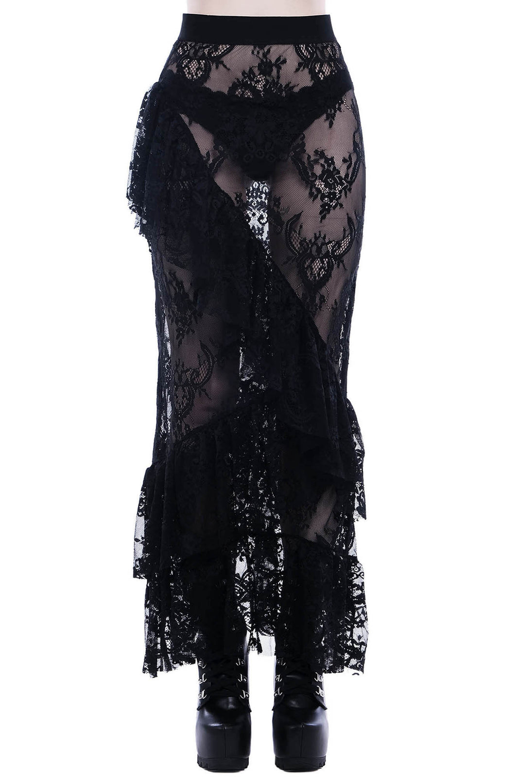 Guardians Lace Maxi Skirt - Shop Now - us.KILLSTAR.com