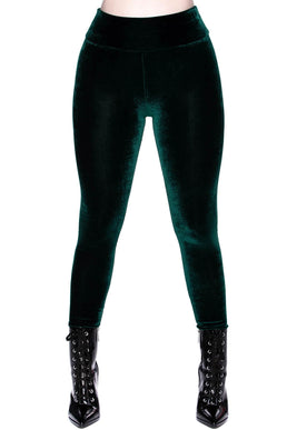 To Ashes Velvet Leggings