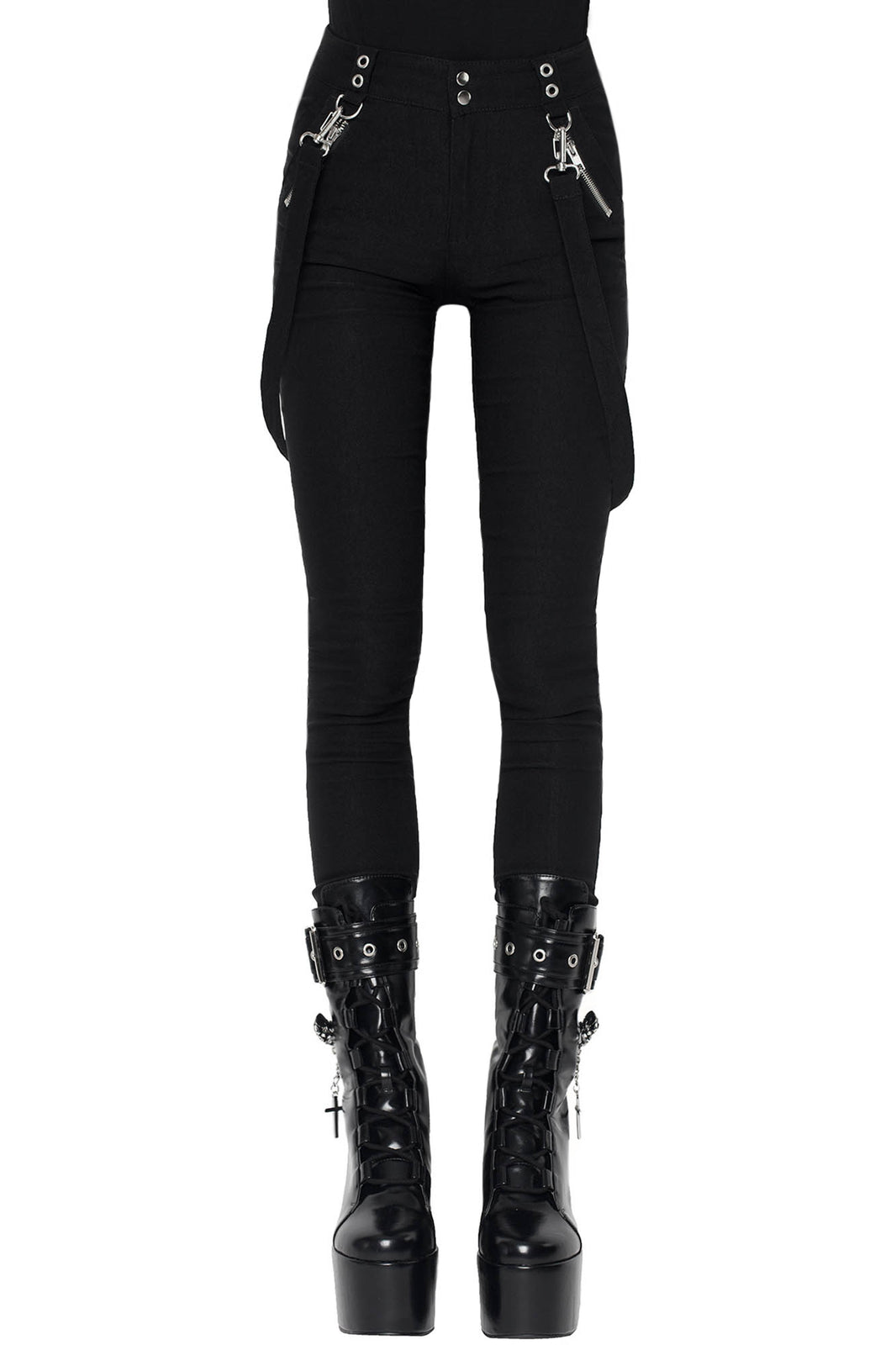 Jagger Zip Trousers | Killstar