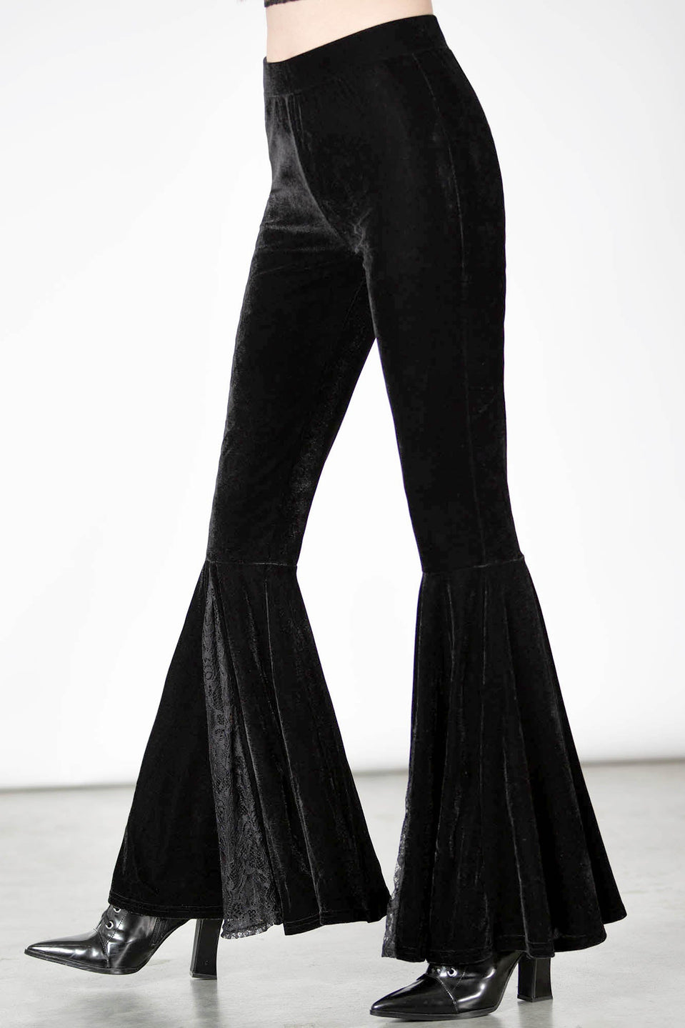 Marisol Velvet Bell Bottoms | Killstar