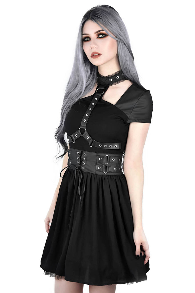 Midnight Muse Harness Dress [B] | Killstar