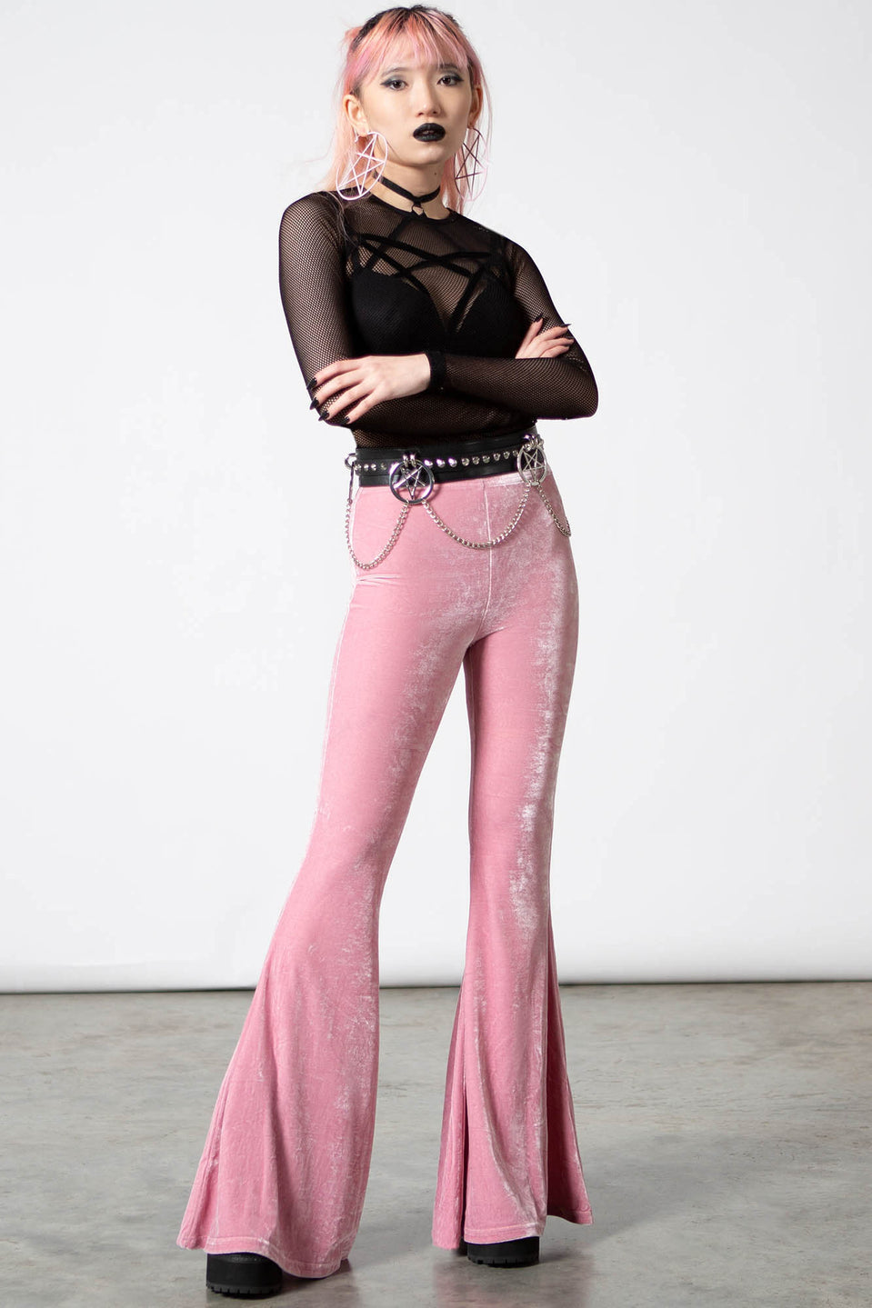 Moondance Bell Bottoms [PASTEL PINK] | Killstar