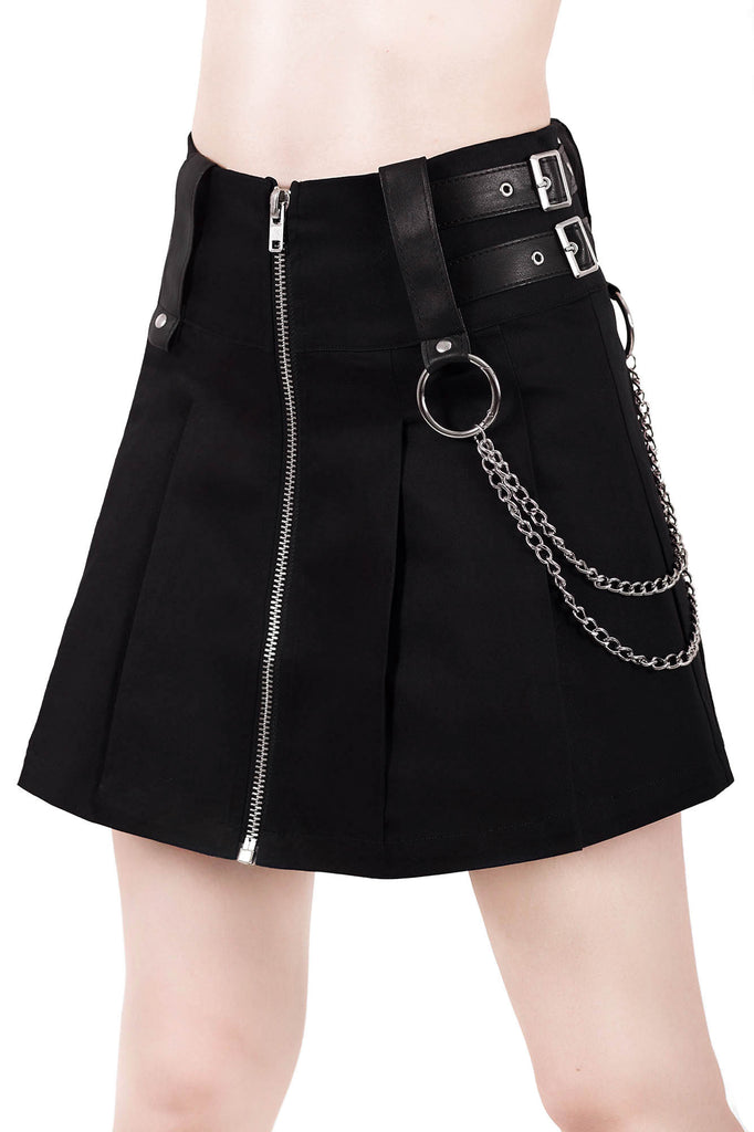 Nancy Pleated Mini Skirt [B] | Killstar