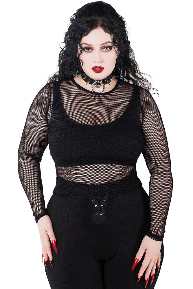 Overkill Fishnet Top | Killstar