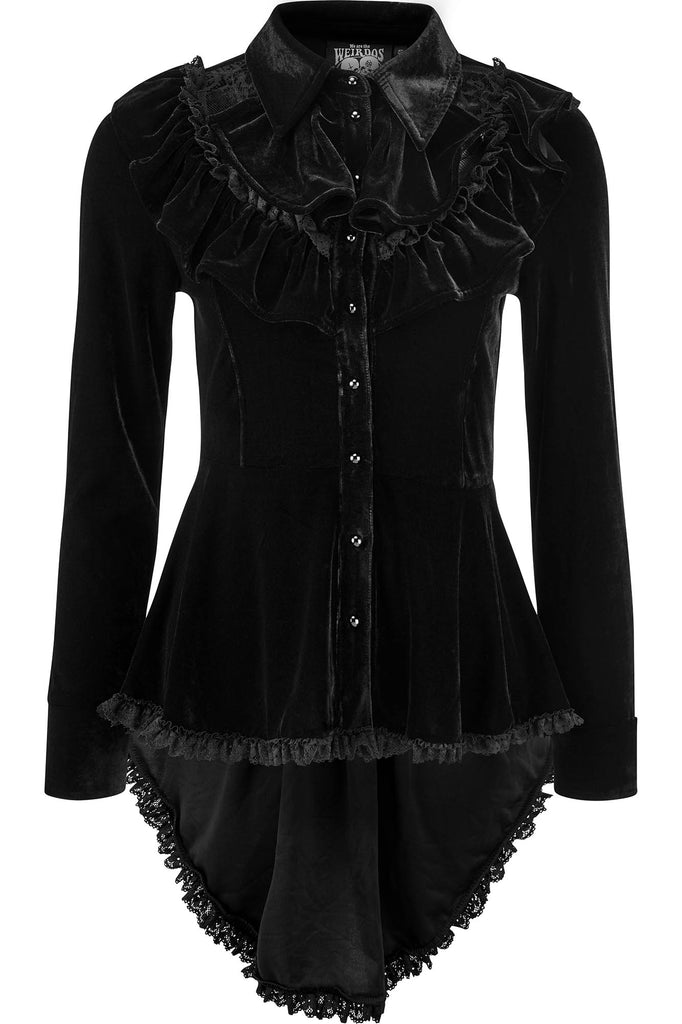 Procession Velvet Shirt | Killstar