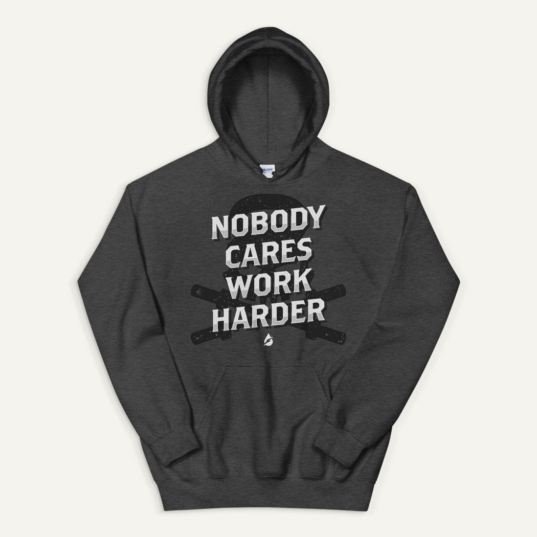 TeeShirtPalace Lamar Jackson Nobody Cares Work Harder Tall T-Shirt