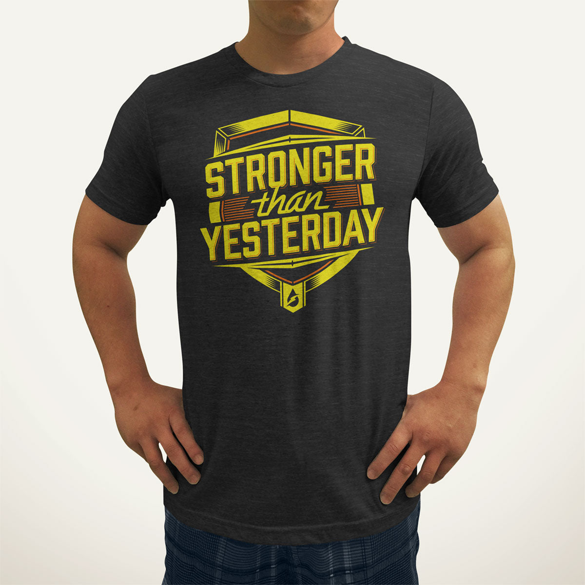 Stronger Than Yesterday Men's T-Shirt– Ministry of Sweat