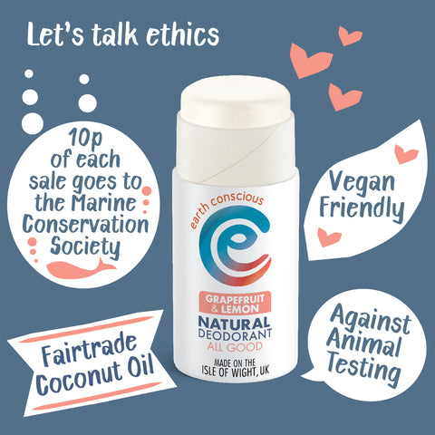 Natural Plastic Free Deodorant