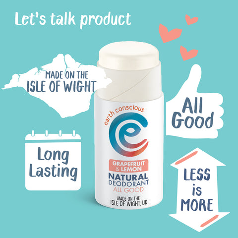 Plastic Free Natural deodorant