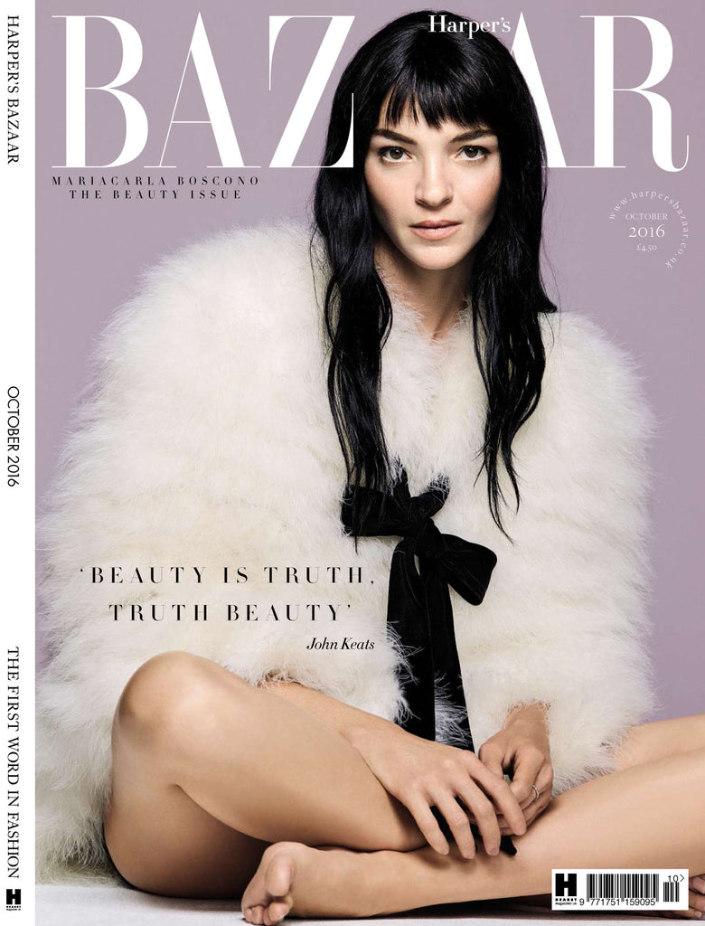 Harper's Bazaar feature cover