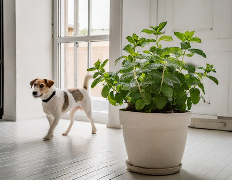 Plantas aptas para mascotas hierbabuena