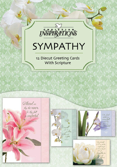 Heartfelt Sympathy Box Card Set With Scripture Christian Inspirations