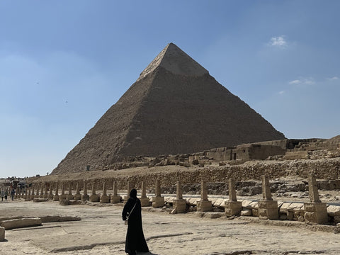 pyramid of Khafre at the pyramids of Giza complex