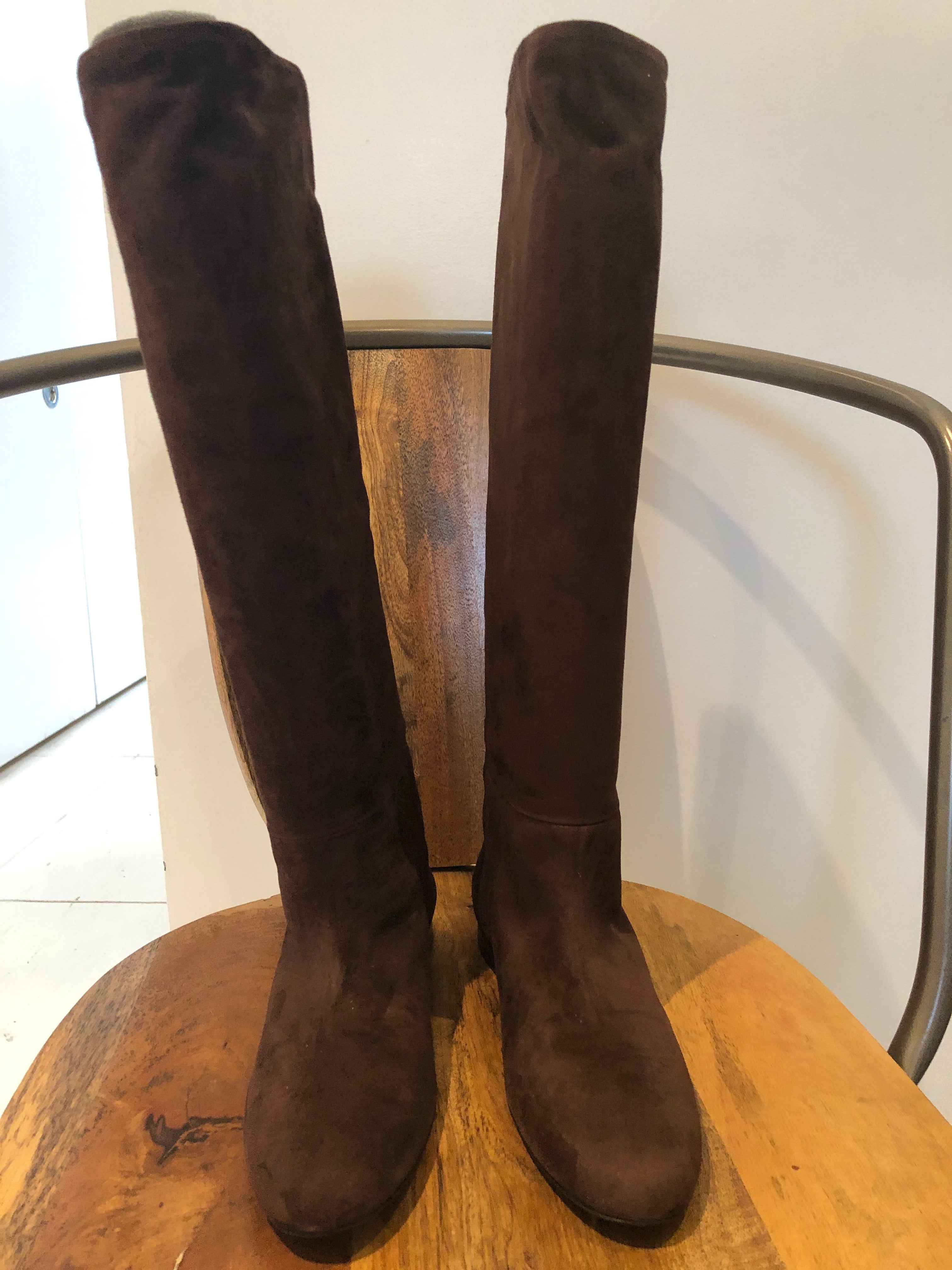 Polo Suede Tall Boots