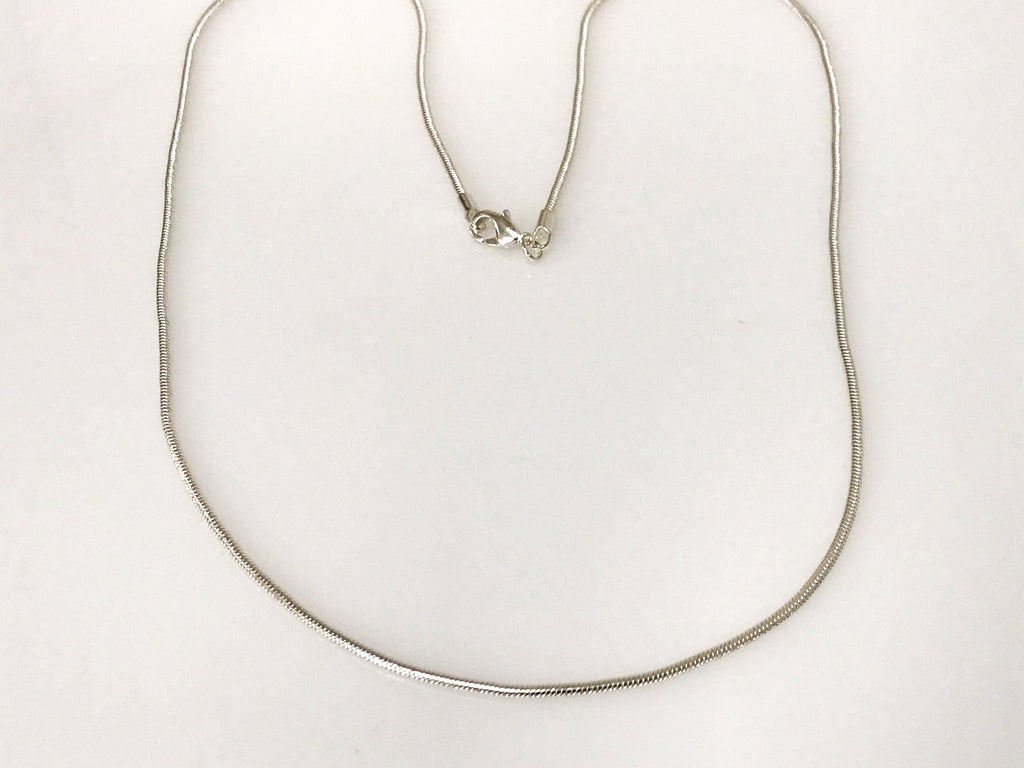 Silver Snake Chain Size 16,18,20,24,30 – Accessories Boutique
