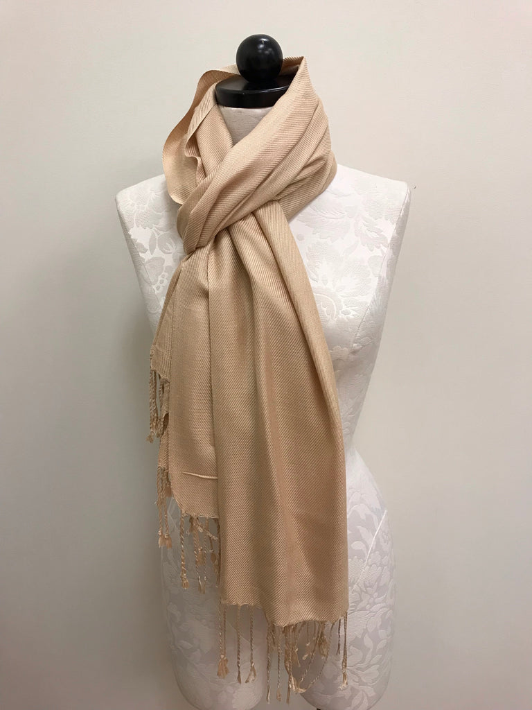 gold pashmina